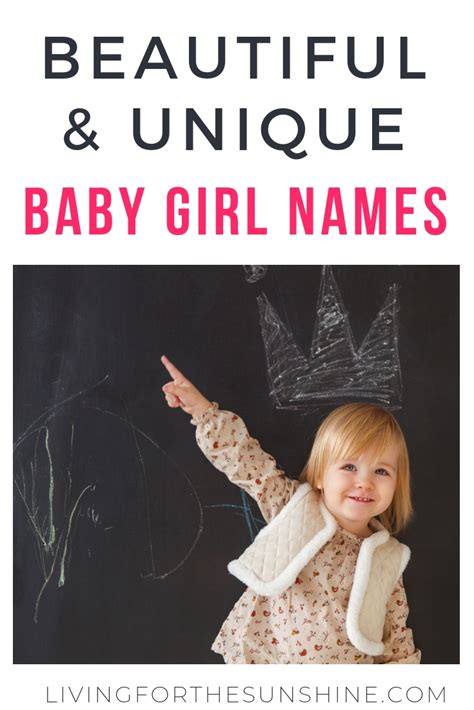 200 Pretty and Unique Girl Names - Living For the Sunshine