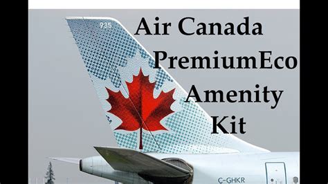 Well, today air canada has announced that they'll begin selling premium economy for flights within north america as of later this month, for travel as of july 1, 2017. Air Canada Premium Economy Amenity Kit- Unboxing - YouTube