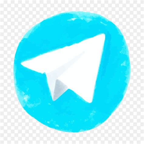 Telegram Logo Icon Social Media Hand Drawn Vector Png Similar Png