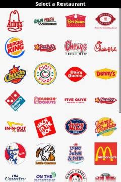 Can you name these american fast food restaurant based on their logos? Quick Look at Today's Free Amazon App: Fast Food Calorie ...