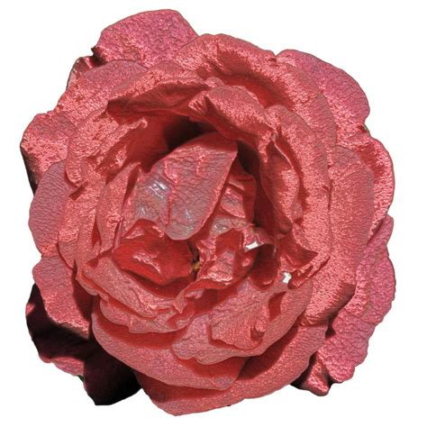 Free Decorative Rose With Metallic Look Free Image