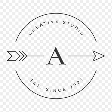 Studio Branding Png Logo Aesthetic Free PNG Sticker Rawpixel