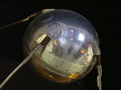 11 Russian Sputnik 1 Model Full Size Replica Chrome Plated Etsy