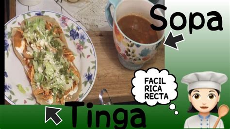 Encontrá en clarín recetas fáciles, prácticas y originales para preparar los platos más ricos. Cocina Fácil Receta Tinga De Pollo Y Sopa De Camaron - YouTube