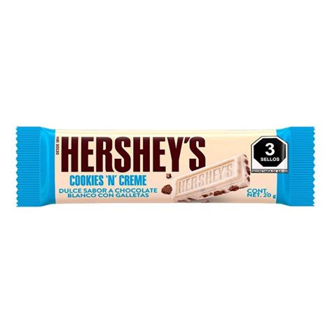 Chocolate Blanco Hersheys Cookies N Creme 20 G Walmart