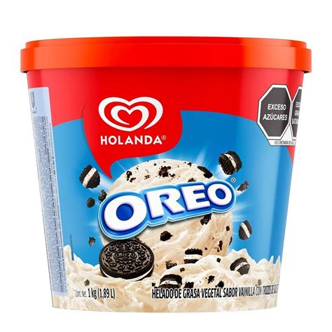 Famosos postres viennetta y los productos premium de carte d'or. Helado holanda oreo sabor vainilla con trozos de galleta 1 ...