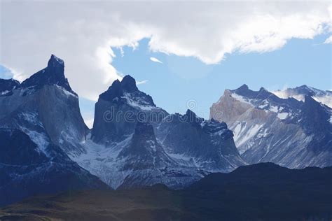 Patagonia Mountain In Chile Stock Photo Image Of Landscape South