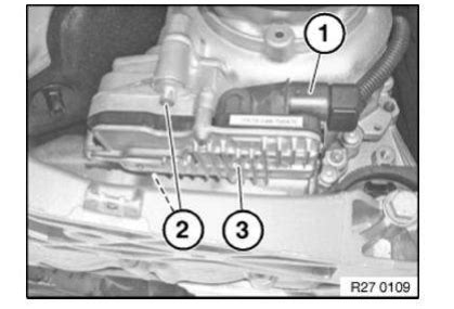 Bmw x3 service & repair manual: BMW X3 Service & Repair Manual - Removing and installing transfer box (atc 45l) - Transfer box