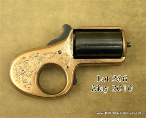 James Reids My Friend Knuckle Duster Revolver 32 Cal Engraved