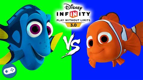Dory Vs Nemo Disney Infinity 30 Toy Box Versus Youtube