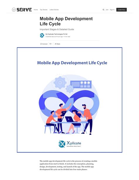 Mobile App Development Life Cycle Explicate Tech By Explicate