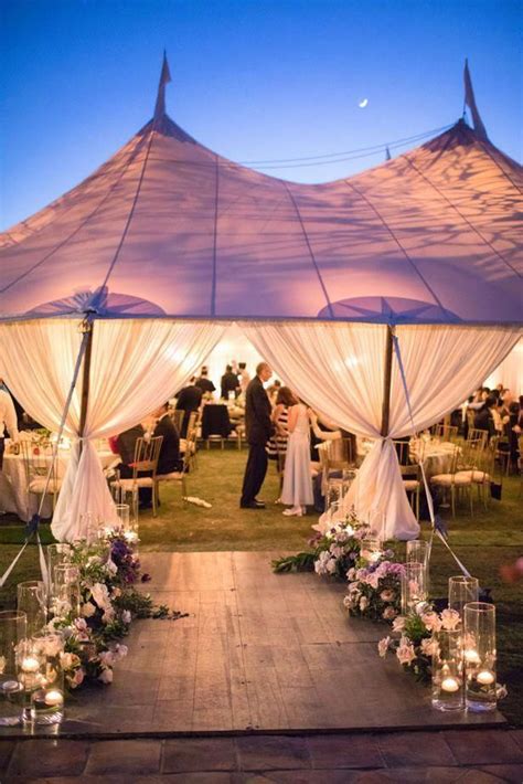 Exquisite Wedding Tent Reception Decor Ideas