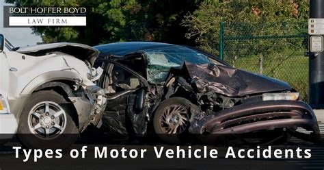 Types Of Motor Vehicle Accidents