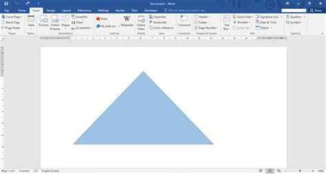 How To Insert And Edit Shapes In Microsoft Word 2016
