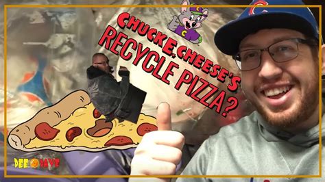 Chuck E Cheese Recycled Pizza Found Dumpster Diving Dee Dave Youtube