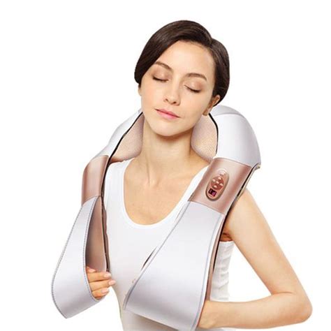 121224shawls Cervical Vertebra Waist Neck Shoulder Massager Multi Function Convenient Massage