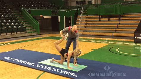 Dynamic Stretching For Cheerleading Practice Youtube