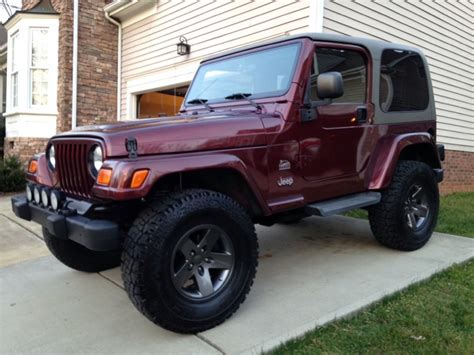 Maroon Tjs Jeep Wrangler Forum