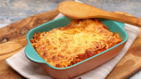 Lasagne mit veganem Hack
