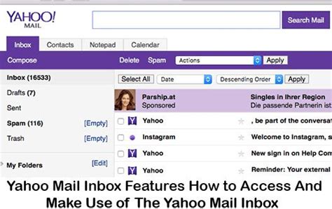 Yahoo Mail Inbox Features How To Access And Make Use Of The Yahoo