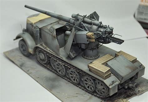 88mm Flak 18 Selbsfahrlafette Military Vehicles Tank Combat
