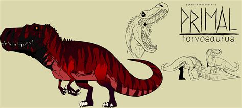 Genndy Tartakovsky Primal Torvosaurus Style By Lilburgerd4 On Deviantart