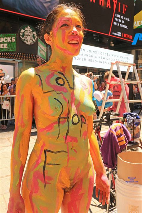 Body Painting Times Square Part 2 Preview November 2019 Voyeur Web