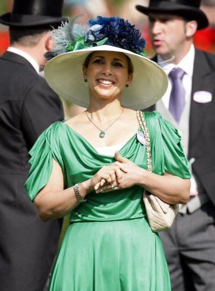 hrh princess haya bint al hussein of jordan watches the racing as she artofit