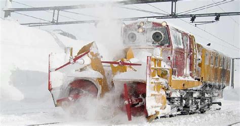 Most Powerful Snow Plow Train Compilation