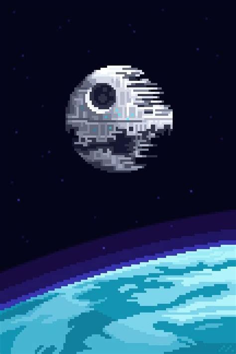 Star Wars Pixel Art Wallpaper Wallpaperin