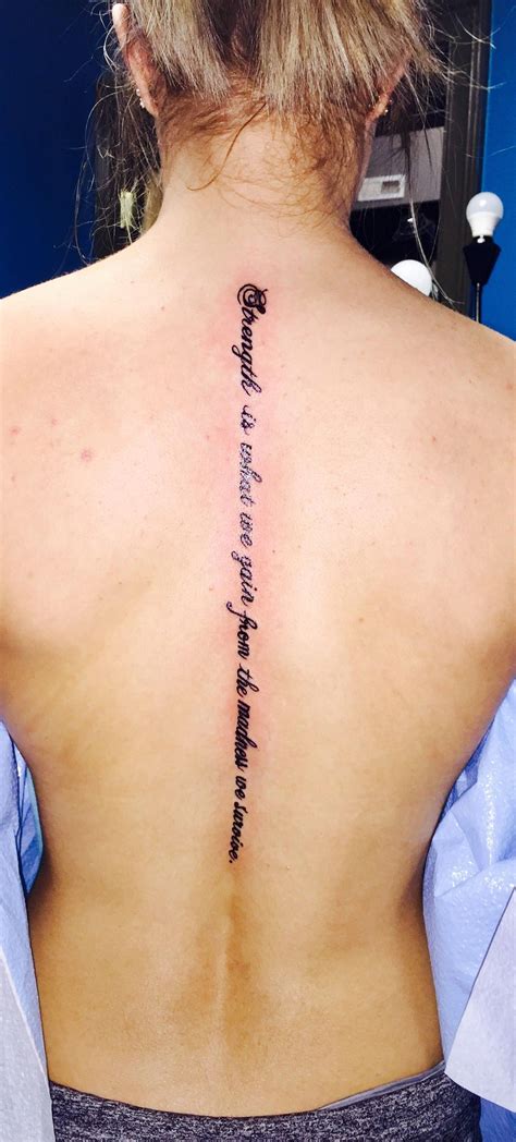 Guy Spine Tattoos