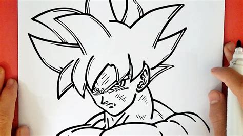 Imagenes De Goku Para Dibujar Faciles