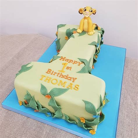 1st Birthday Lion Cake 1st Birthday Ideas