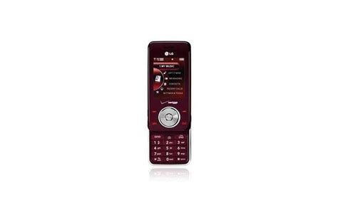 Lg Chocolate Vx8550 Dark Red Cell Phone With Music Player Lg Usa