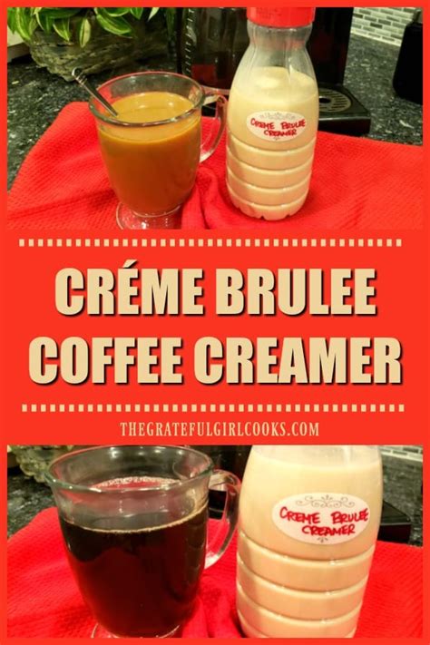 Créme Brulee Coffee Cream Easy 4 Ingredient The Grateful Girl Cooks