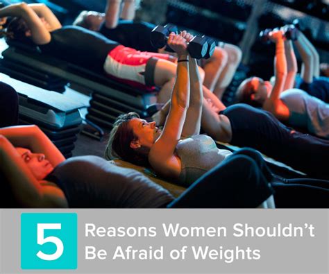 5 Reasons Women Shouldn T Be Afraid Of Weights Fitreserve