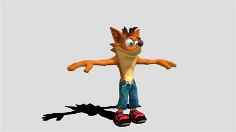 Crash Beta From Crash Of The Titans Download Free 3d Model By