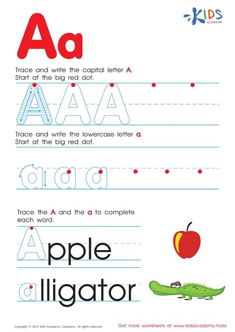 Check our alphabet worksheets for capital letters (uppercase). Calaméo - Free Alphabet Worksheets For Kids A Z