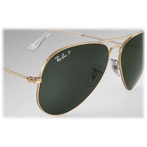 ray ban rb3025 001 58 original aviator classic gold polarized green classic g 15 lenses