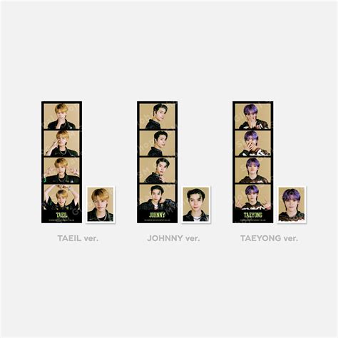 2023 Nct Concert Nct Nation：to The World 4 Cut Photo Set Sm Global Shop