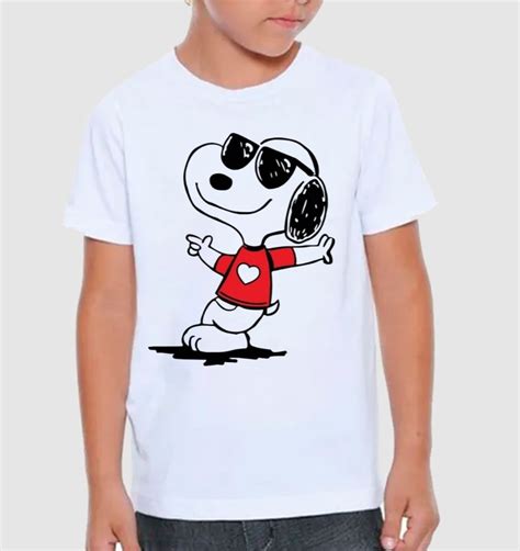 Camiseta Para Meninos Snoopy Elo7 Produtos Especiais
