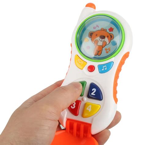 Electronic Musical Toy Phone Mini Cute Kids Mobile Phone Cellphone