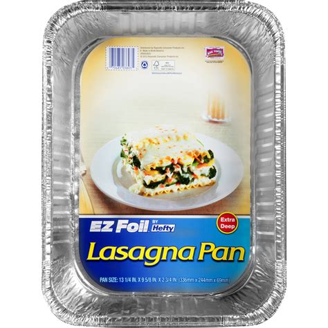 Hefty Ez Foil Lasagna Pan 13 14 In X 9 58 In X 2 34 In Shop