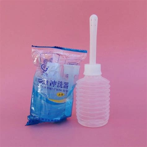 CW PC Anal Cleaner Enema Rectal Syringe Vaginal Rinse Plug Shower Sprayer Disposable Lazada