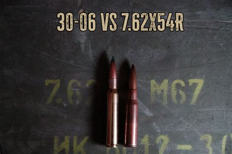 30 06 Springfield Vs 762x54r True Shot Ammo