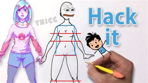 Here's a solution using booktabs and getting rid of of the vertical rules, which leads to a prettier result imho. Anime Hack: "1,35,12,12,12,🥚" How to Draw a FEMALE Body (Easy Manga Girl Tutorial) - YouTube