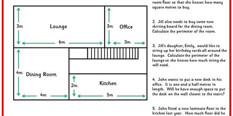 Floor Plan Area And Perimeter Classroom Secrets Area And Perimeter