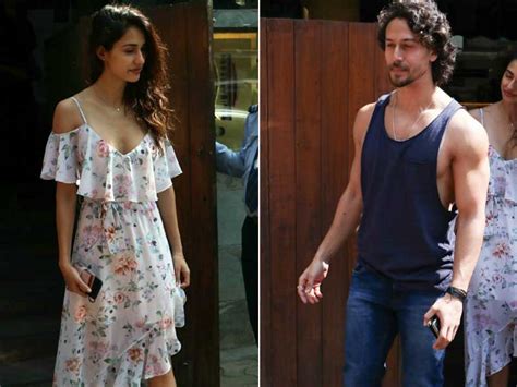Tiger Shroff And Disha Patani Spotted On A Lunch Date