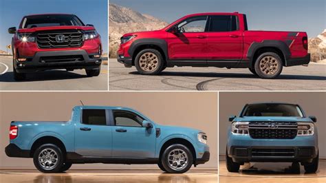 2022 Ford Maverick Vs 2021 Honda Ridgeline Specs Comparison