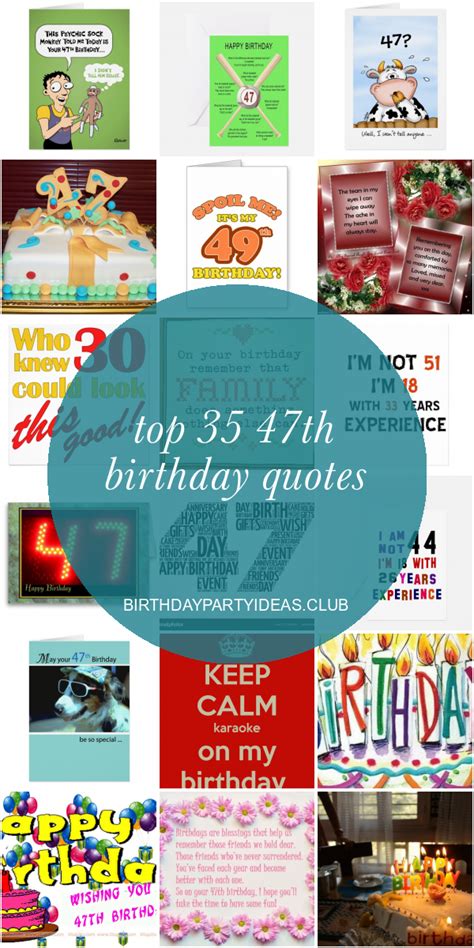 Happy 47th Birthday Funny Quotes Shortquotescc